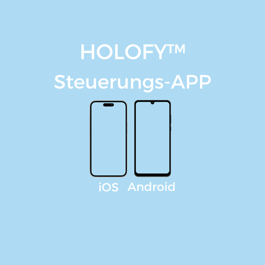 HOLOFY™ Steuerungs APP für iOS + Android - Alenmo 